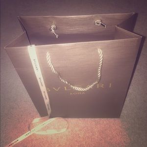 ‼️SOLD‼️Bulgari shopping bag